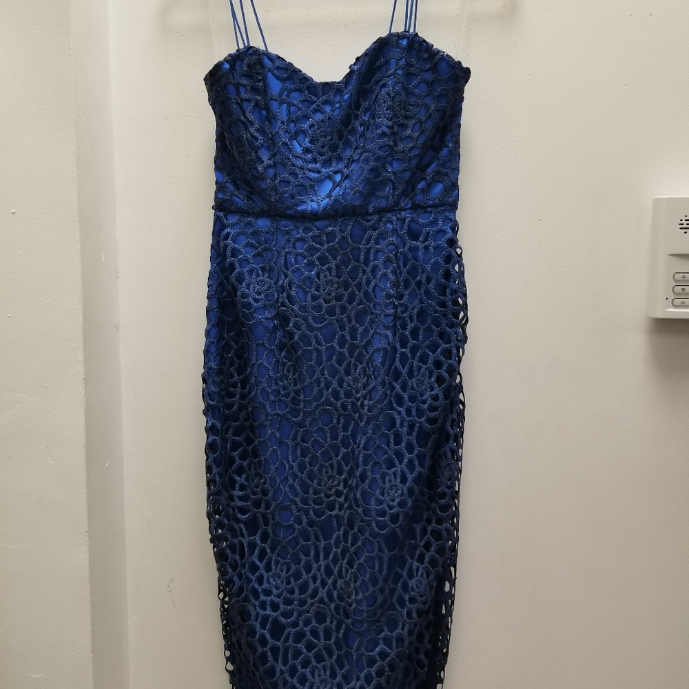 Asilio | Blue Lace Dress